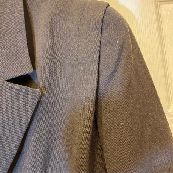 Jones/NY NWOT VTG90s Wool Blazer Jacket Pantsuit Dark Academia 10T Made in USA - Picture 6 of 10